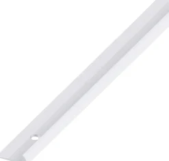 alfer Rund-Abschluss-Profil 1 m, 21.5 x 5 mm Aluminium eloxiert silber