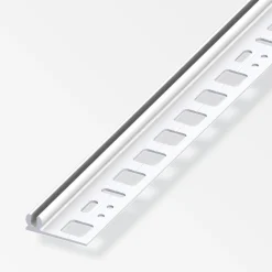 alfer Träger-Profil 1 m, 8.5 x 30 mm PVC (Kunststoff) glatt weiss