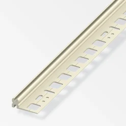 alfer Träger-Profil 1 m, 11 x 30 mm PVC (Kunststoff) glatt elfenbein