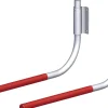 alfer Universal-Fahrradhalter, gummiert 550 x 270 mm Aluminium rot gummiert