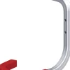 alfer Wand- und Decken-Fahrradhaken, gummiert 150 x 150 x 120 mm rot gummie