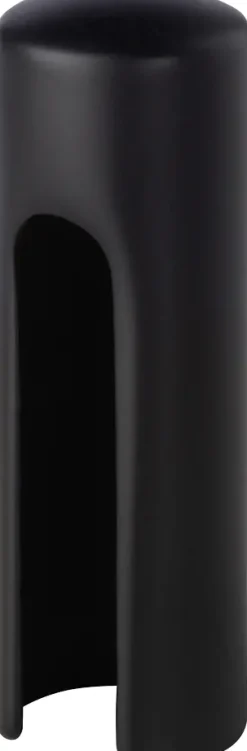 Alpertec Aufsteckhülsen für Türgarnituren Nylon schwarz Ø 16 mm 4 Stück