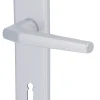 Alpertec BB-Langschildgarnitur Tanja Aluminium F1 silber eckig