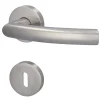 Alpertec BB-Rosettengarnitur Fair II Edelstahl silber rund