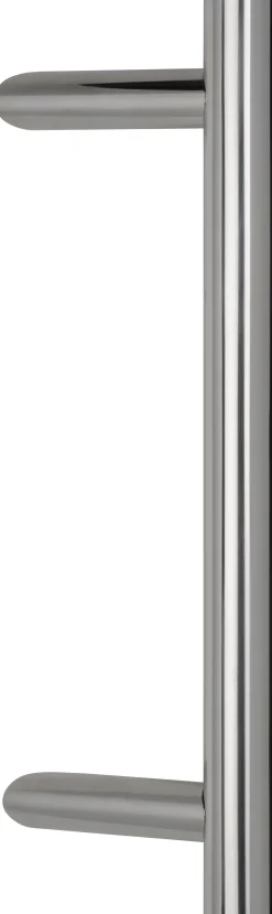 Alpertec Haustürgriff Stoßgriff Kos Edelstahl Ø 3 x 30 cm