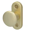 Alpertec Hebetürknopf Aluminium F2 neusilber