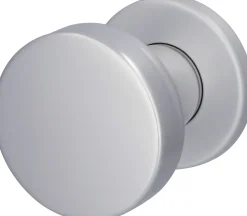 Alpertec Knopf Ø 5,0 Aluminium F1 silber