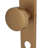 Alpertec PZ-Knopflangschild Phil Aluminium bronze abgerundet