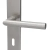 Alpertec Türgarnitur Langschild Moskau BB Edelstahl satiniert 24 x 5 cm