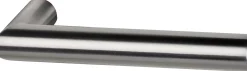 Alpertec Türklinke Lochteil Moskau II Edelstahl silber - 13,5 x 6,5 cm