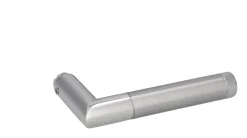 Alpertec Türklinke Lochteil Fair V Edelstahl satiniert 13,5 x 6,5 cm