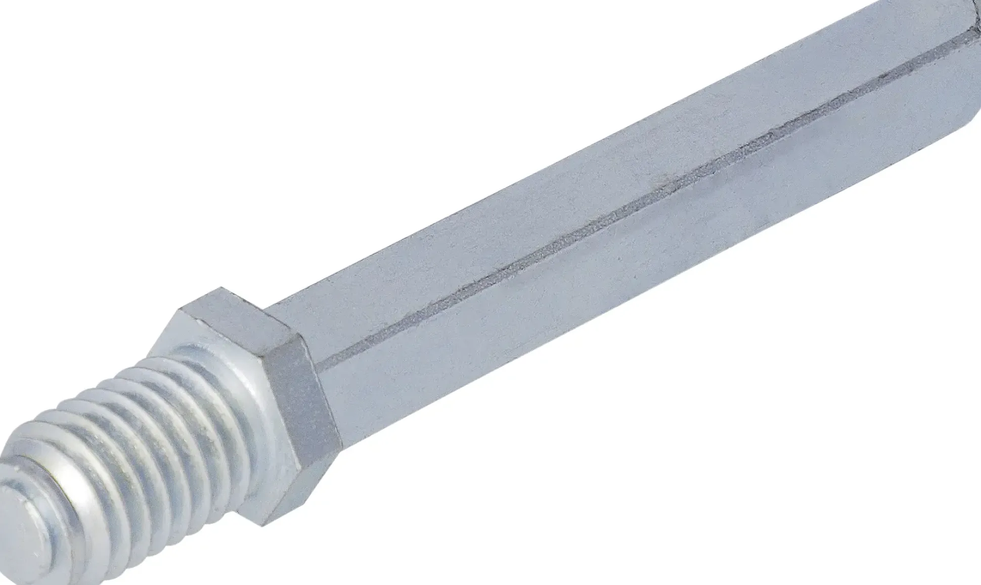 Alpertec Wechselstift für Türgarnituren Edelstahl verzinkt Ø 0,8 x 9 cm mit Gewinderolle