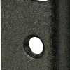 Alpertec Winkelschließblech für Türgarnitur rechts/links BB schwarz matt 17 x 2 x 0,8 cm
