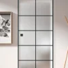 Ambiente Glas-Schiebetür Black Satinato Dekor S 76/20 ESG