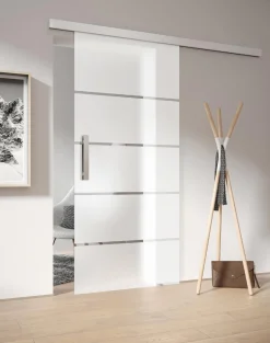 Ambiente Glas-Schiebetür Opal Dekor S 36/15 ESG, Klarglas