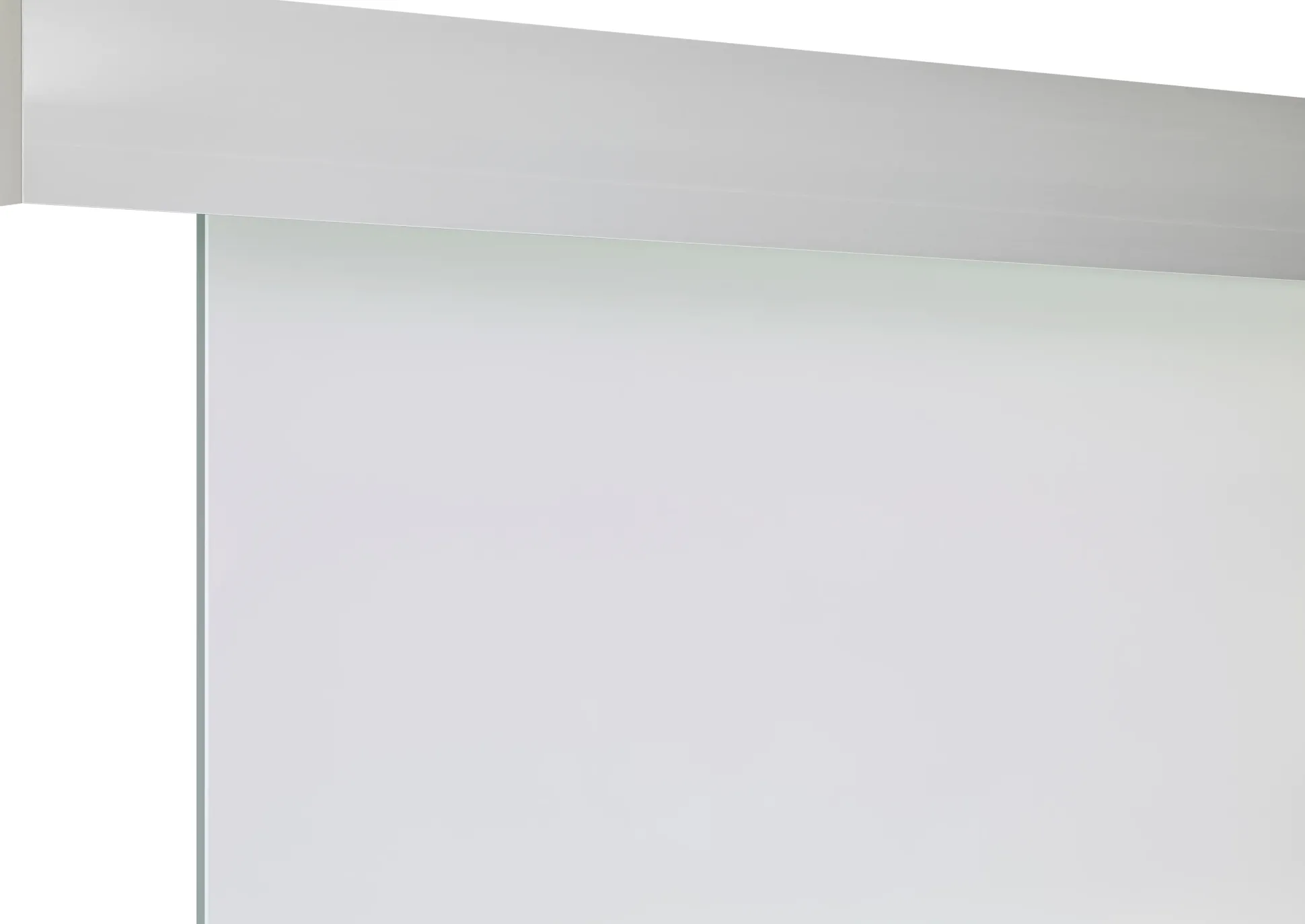 Ambiente Schienen-Set Aluminium für Glasschiebetür, Ideal