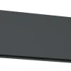 Ambiente Schienen-Set Exclusiv Aluminium Matt Schwarz für Glas-Schiebetür, Opal