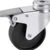 Apparate-Lenkrolle mit Totalfeststeller 75 x 24 mm Tragkr. 60 kg