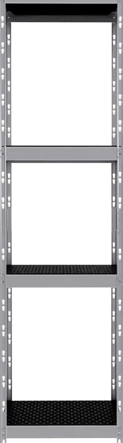 Ar Shelving Regal Rivet Allroad Kunststoff 180 x 50 cm 4 Böden 400 kg