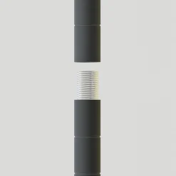 Ar Shelving Schreibtisch-Set mit Regalböden Deco Set Nebraska 185 x 235 cm
