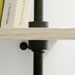 Ar Shelving Schreibtisch-Set mit Regalböden Ar Deco Nebraska 185 x 85 cm