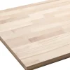 Arbeitsplatte Buche massiv 240 x 60 x 2,7 cm geschliffen