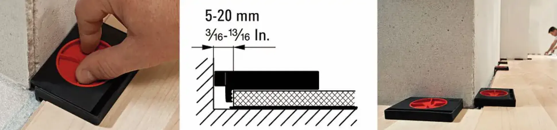 Bessey Abstandshalter AV2 - 4er Pack