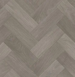 Bodenbelag Vinyl 4 m Fischgrätparkettoptik