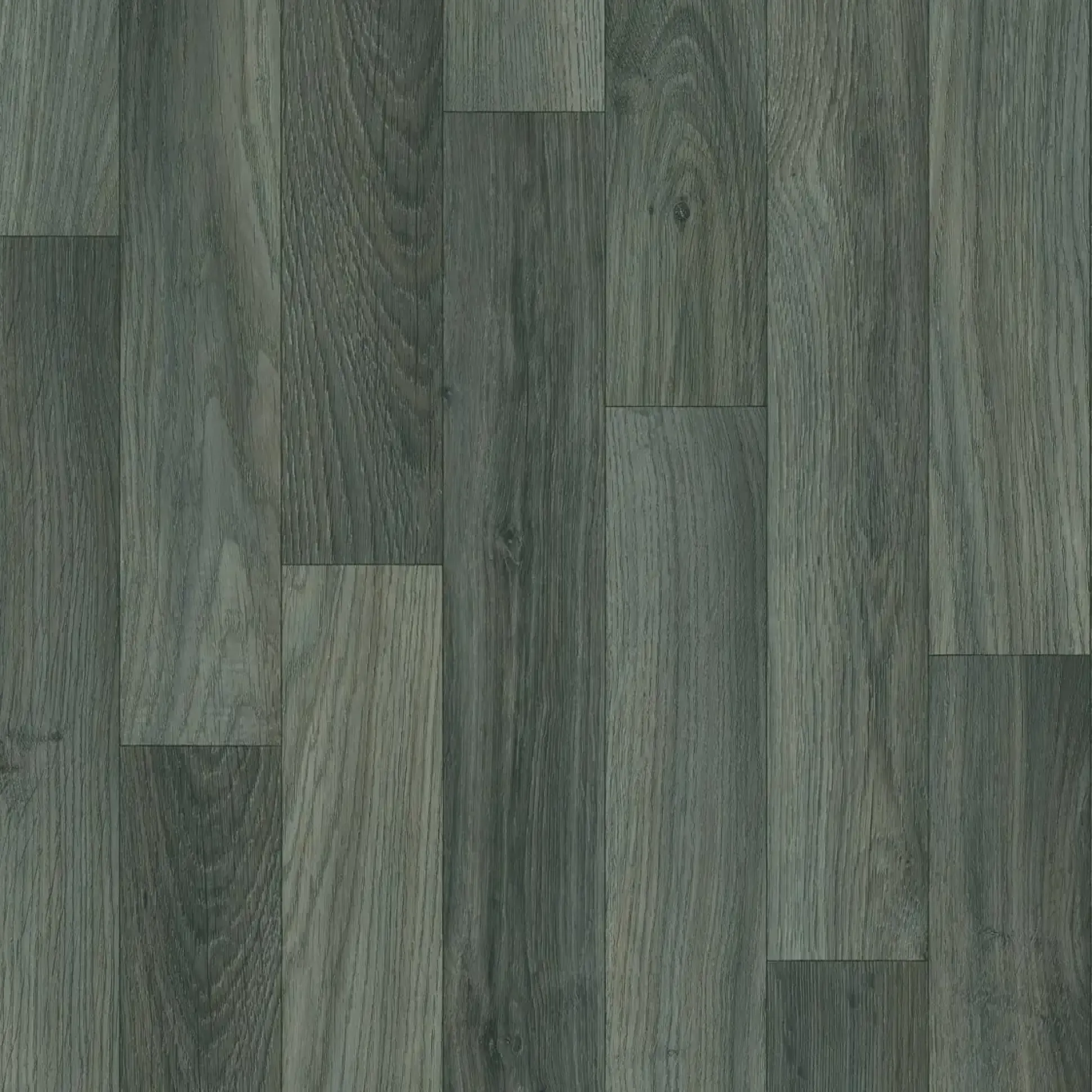 Bodenbelag Vinyl Trail Holzoptik, grau, 2 m breit