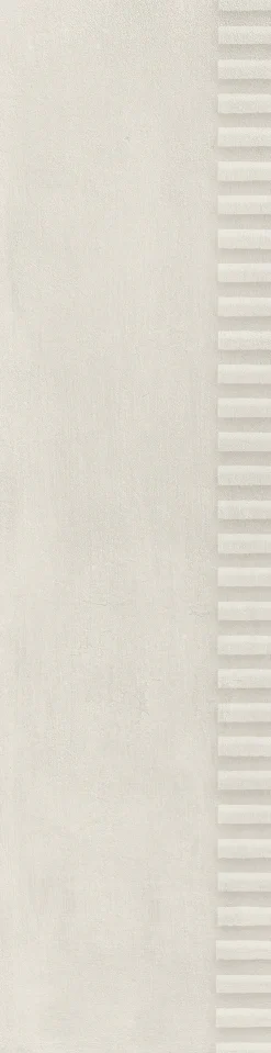 Bodenfliese Feinsteinzeug Naes Misto 15,6 x 60,6 cm creme