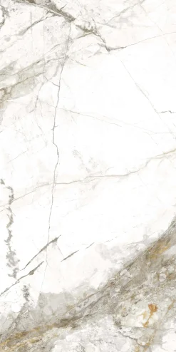 Bodenfliese Feinsteinzeug Caldera 60 x 120 cm gold