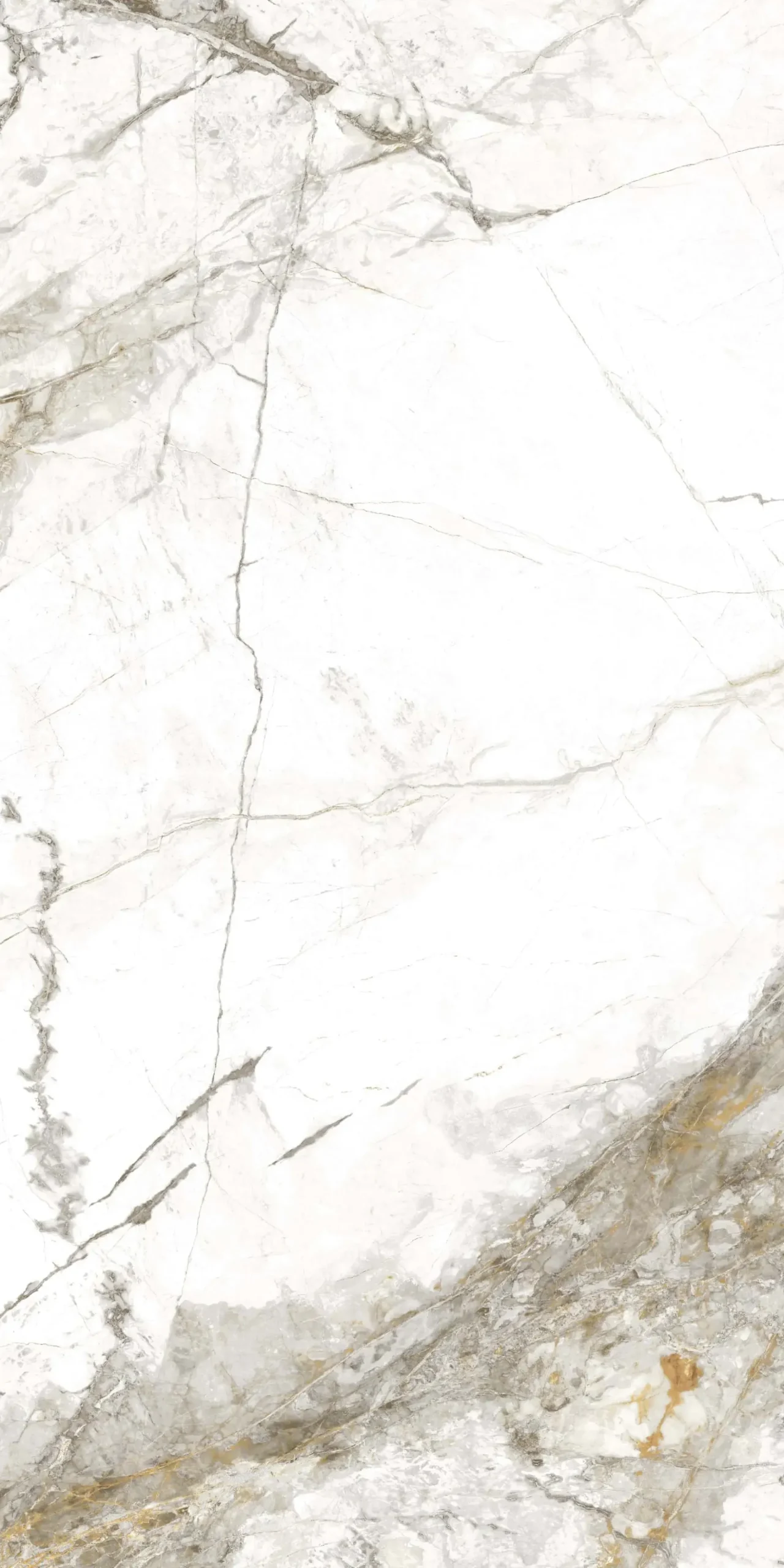 Bodenfliese Feinsteinzeug Caldera 60 x 120 cm gold