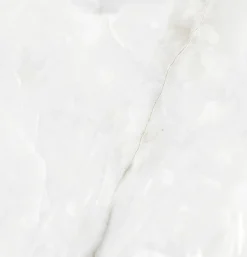 Bodenfliese Feinsteinzeug Bianco Christal 120 x 120 cm weiß