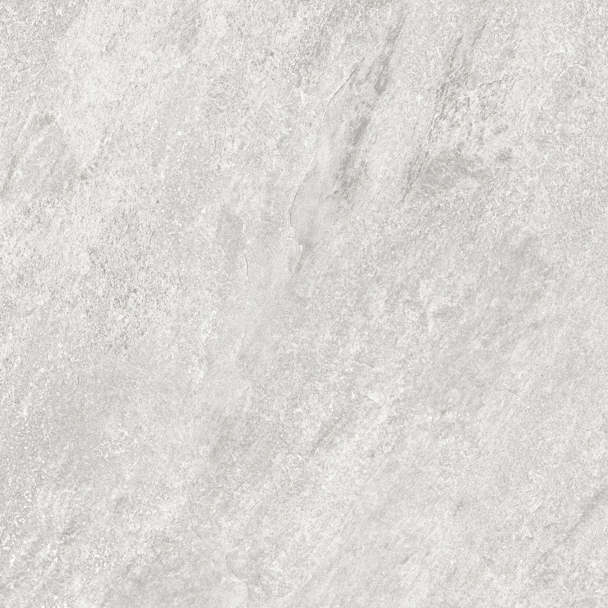 Bodenfliese Feinsteinzeug Vesuv 61 x 61 cm silber