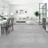 Bodenfliese Feinsteinzeug Questo Due 60,4 x 60,4 cm grau