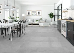 Bodenfliese Feinsteinzeug Questo Due 60,4 x 60,4 cm grau
