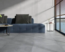 Bodenfliese Feinsteinzeug Bristol 30 x 60 cm grau