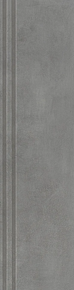 Bodenfliese Feinsteinzeug Naes Cenere 15,6 x 60,6 cm asche