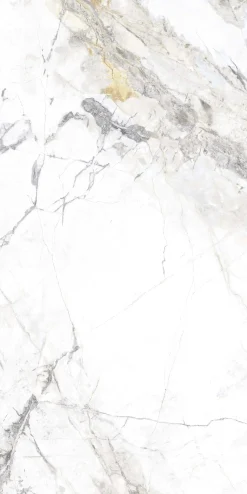 Bodenfliese Feinsteinzeug Caldera 60 x 120 cm silver