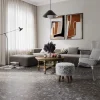 Bodenfliese Feinsteinzeug Terra 60 x 120 cm anthrazit