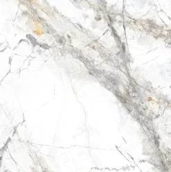 Bodenfliese Feinsteinzeug Caldera 60 x 60 cm silver