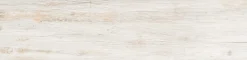 Bodenfliese Feinsteinzeug Oak Shabby 22,5 x 90 cm weiß