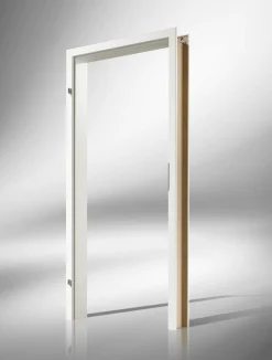 Borne Schallschutzzarge CPL weiß 86 cm links