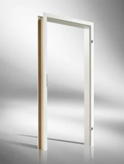 Borne Schallschutzzarge CPL weiß 86 cm rechts