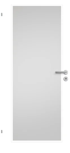 Borne Türblatt Lusso 01 design-weiß mit Lichtausschnitt Röhrenspan
