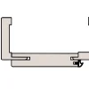 Borne Zarge CPL Masera grau 61 cm DIN rechts