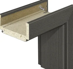 Borne Zarge CPL Masera grau 61 cm DIN links