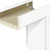 Borne Zarge CPL Masera weiß 86 cm DIN rechts