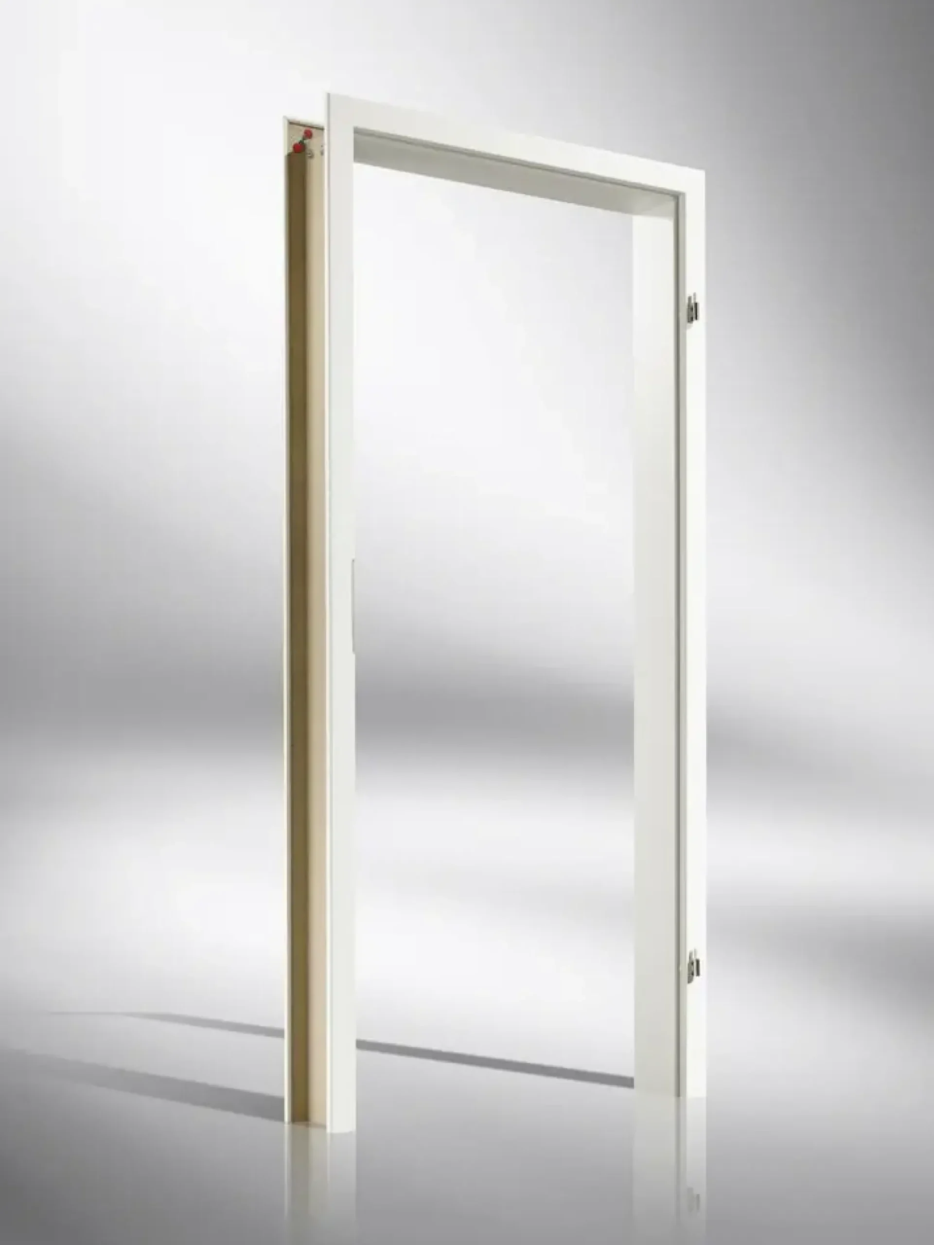 Borne Zarge CPL weiß 86 cm DIN rechts