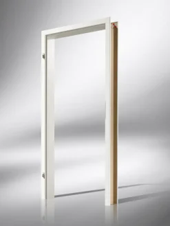 Borne Zarge CPL weiß 61 cm DIN links